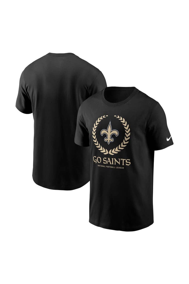 Men's Nike Black New Orleans Saints Primetime Local Essential T-Shirt, Main, color, Black