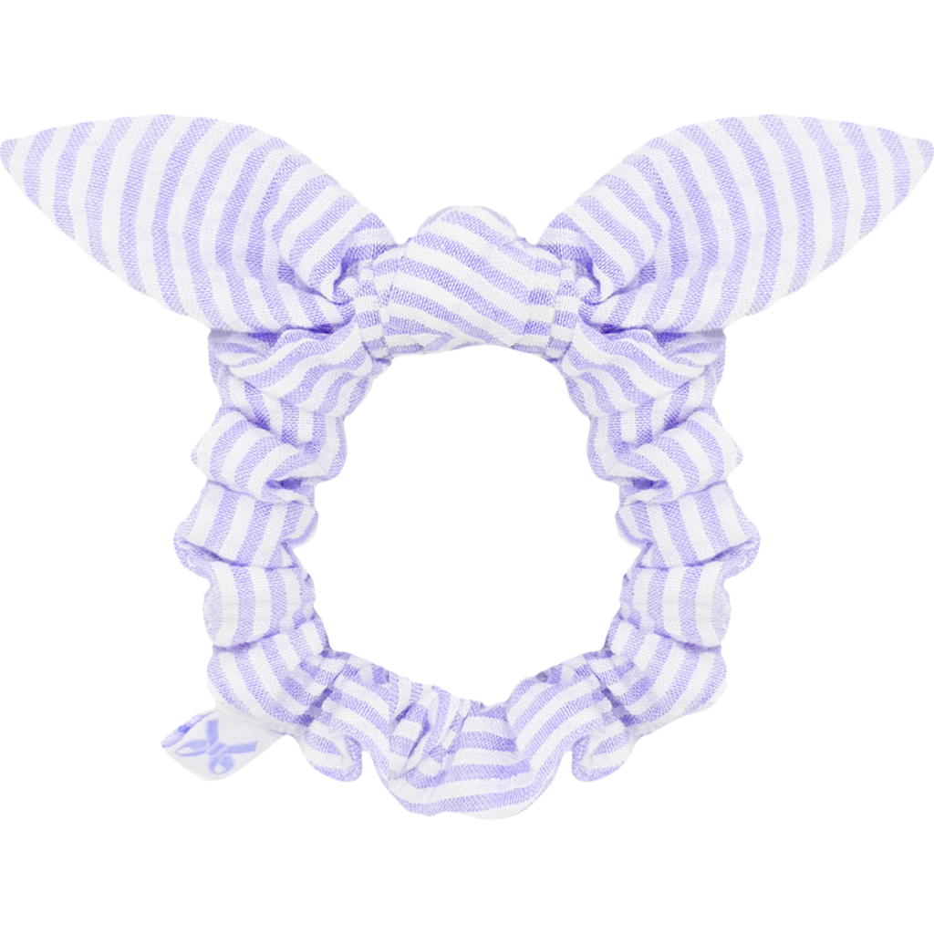 Bits & Bows Seersucker Bow Scrunchie In Multi
