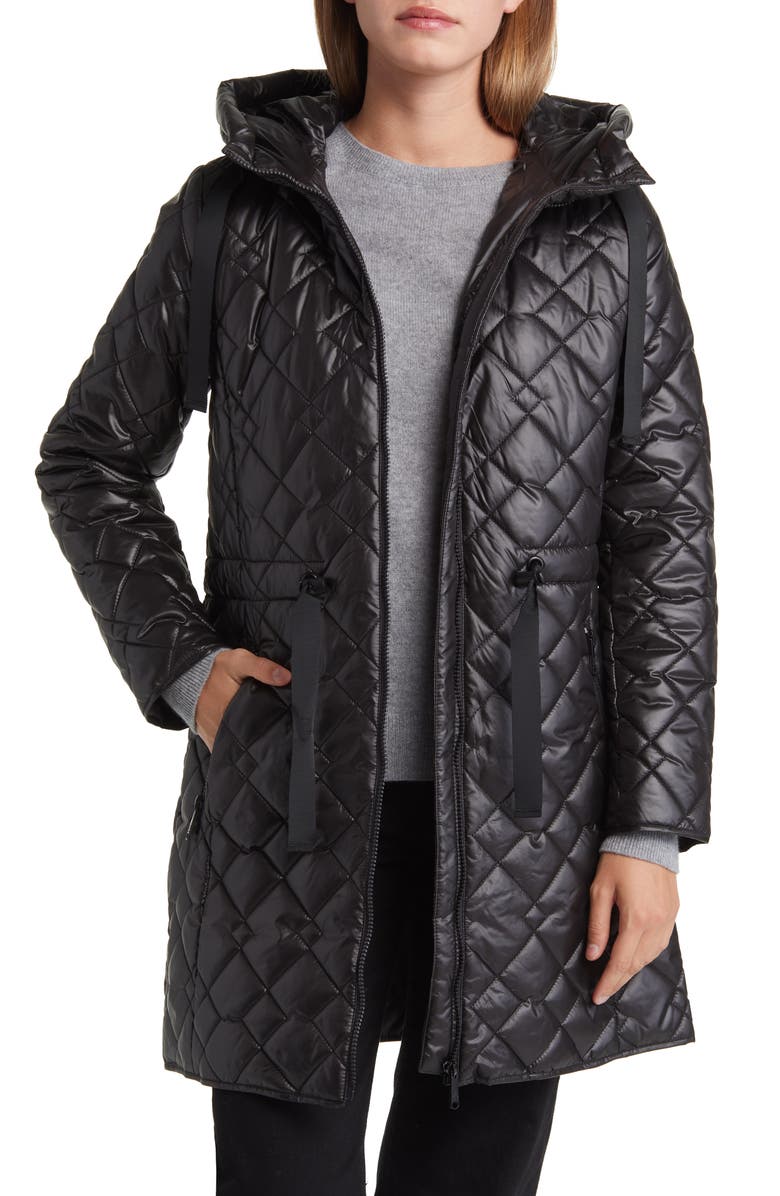 Sam Edelman Quilted Coat, Alternate, color,