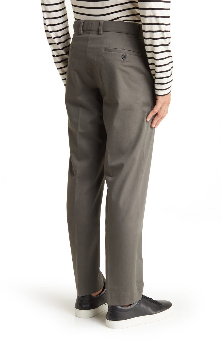 Brooks Brothers Stretch Cotton Chino Pants, Alternate, color, Magnetgrey