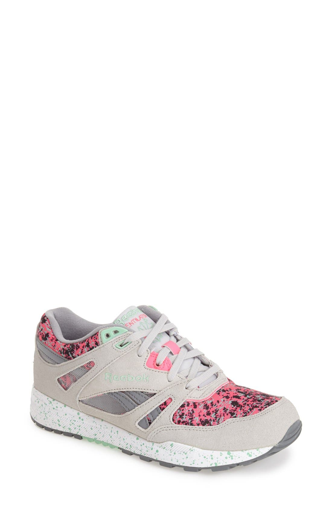 'Ventilator CC' Sneaker, Main, color, SNOWY GREY/ SOLAR PINK