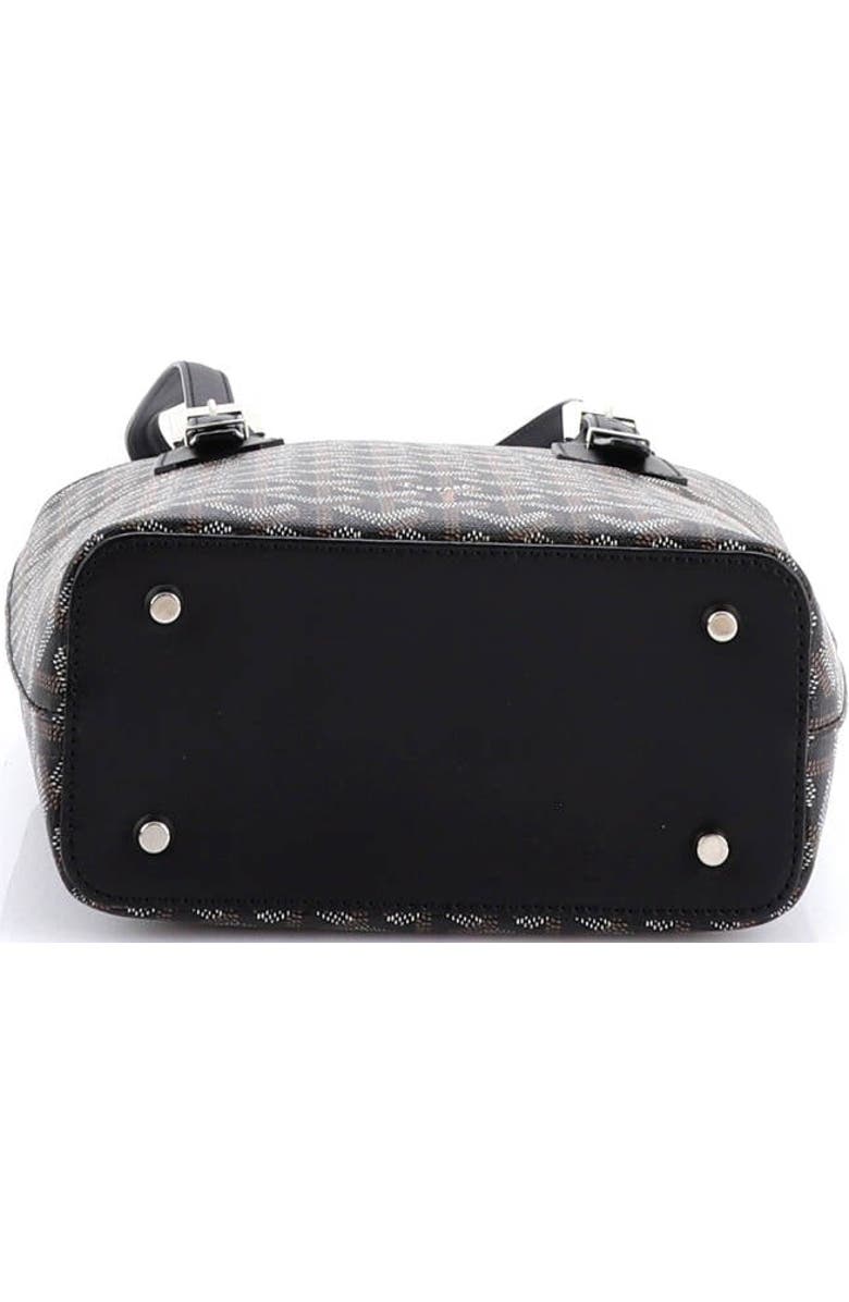 Pre-Owned Goyard Marie Galante Bag Coated Canvas PM, Alternate, color, Black