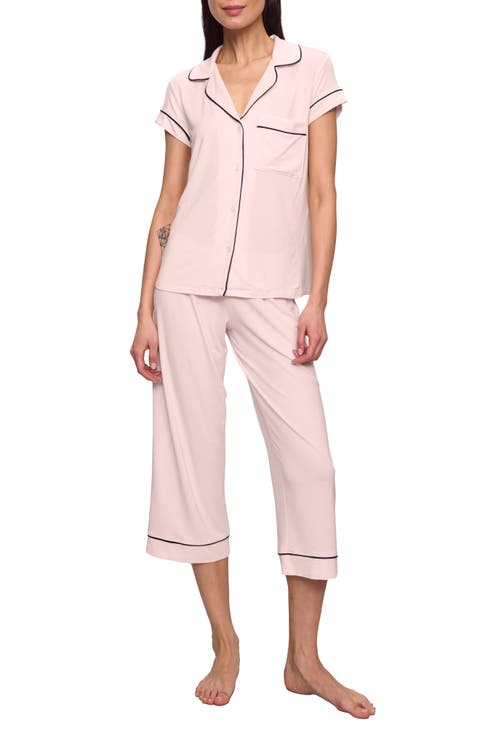 Gisele Short Sleeve Cropped Pajamas