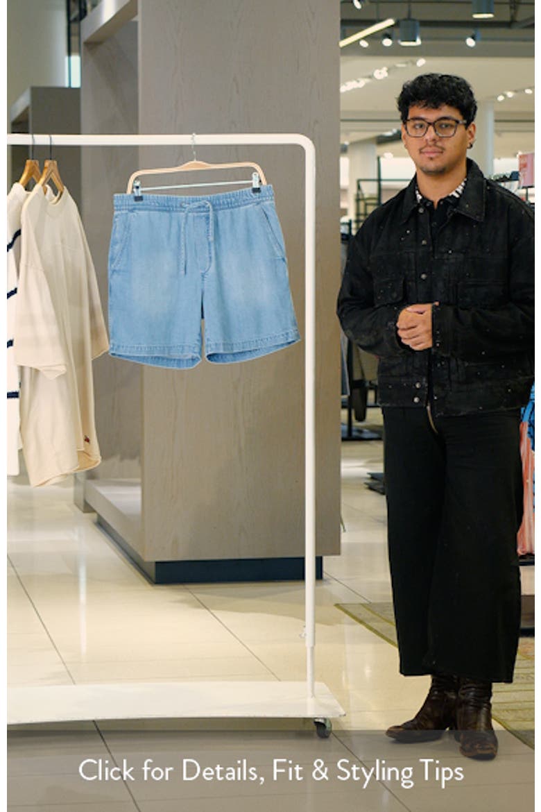 Saturaday Drawstring Denim Shorts video