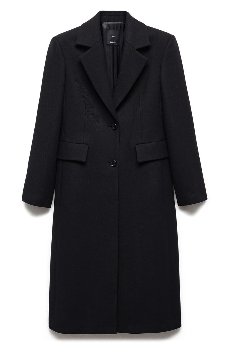 Structured Virgin Wool Blend Coat (Women) | Nordstrom