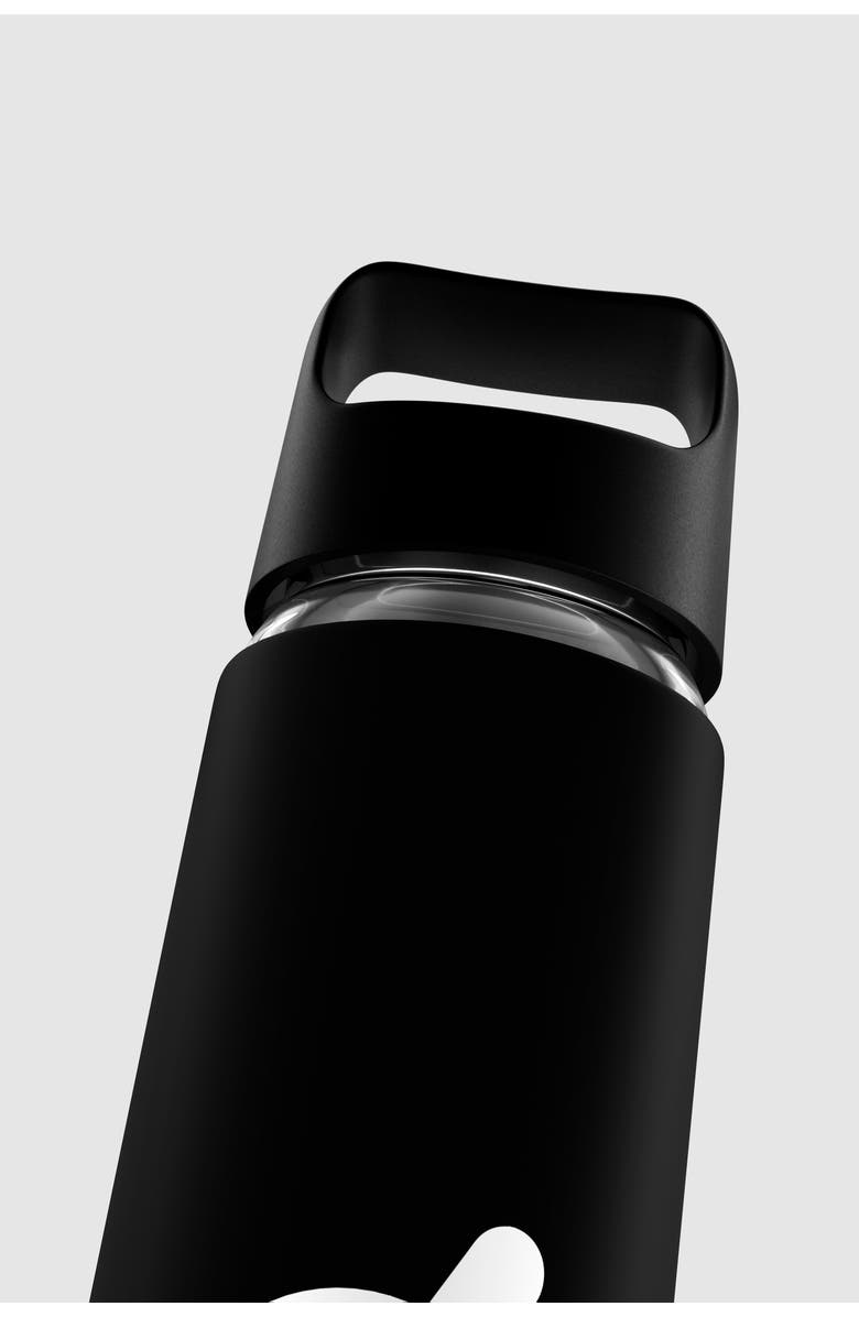 Peloton Glass Water Bottle, Alternate, color, Black