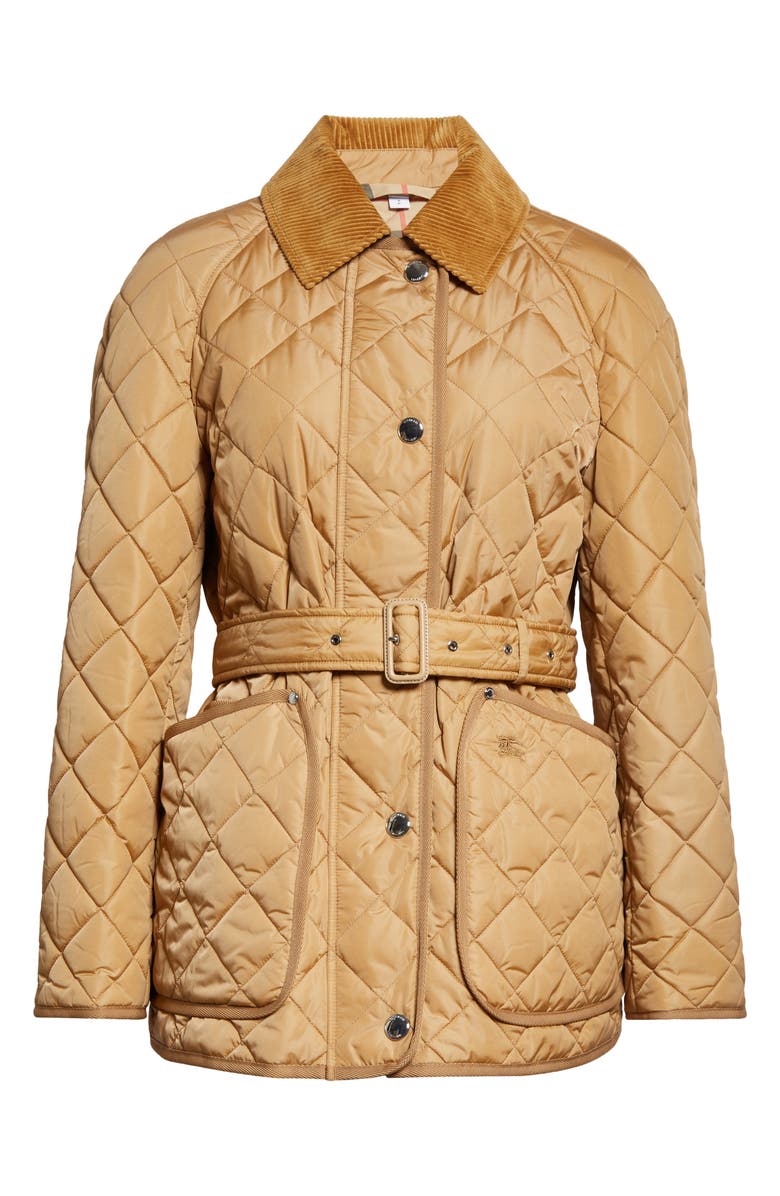 Burberry Penston Quilted Field Jacket, Alternate, color,