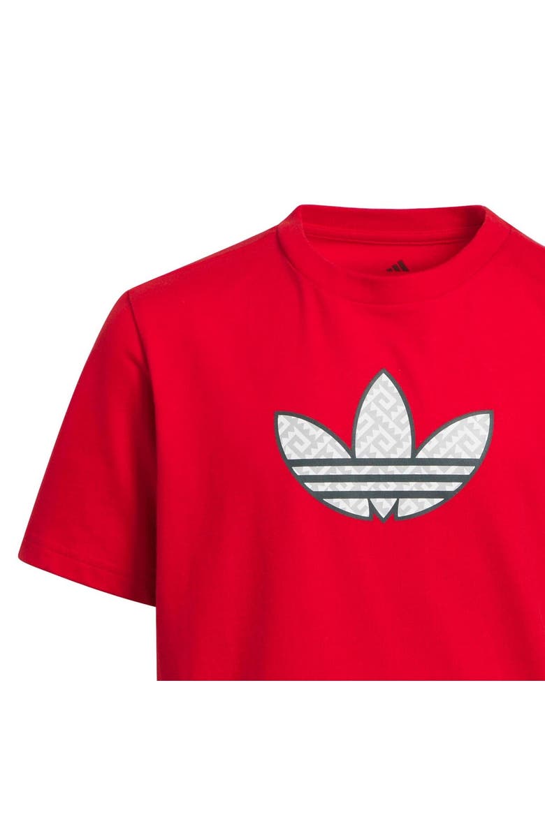 Youth adidas Red Mexico National Team 2026 Away Jersey Hook T-Shirt, Alternate, color, Red