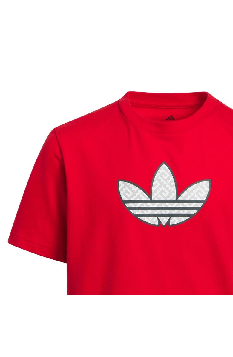 adidas Youth adidas Red Mexico National Team 2026 Away Jersey Hook T-Shirt, Alternate, color, Red