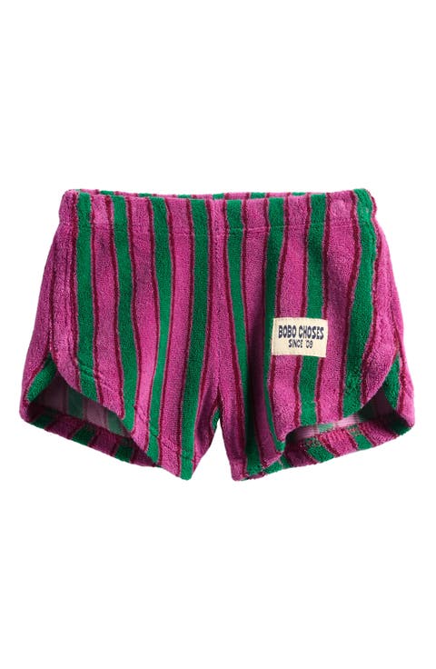 Stripe Terry Cloth Shorts (Baby)