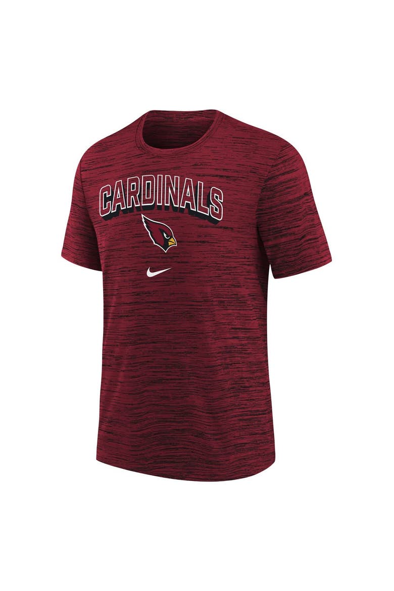 Youth Nike  Cardinal Arizona Cardinals Sideline Velocity Performance T-Shirt, Alternate, color, Cardinal