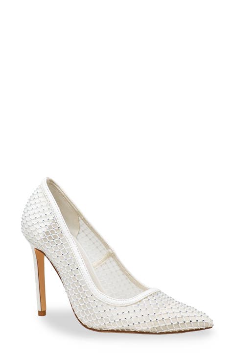 Amalia Rhinestone Mesh Pump (Women)
