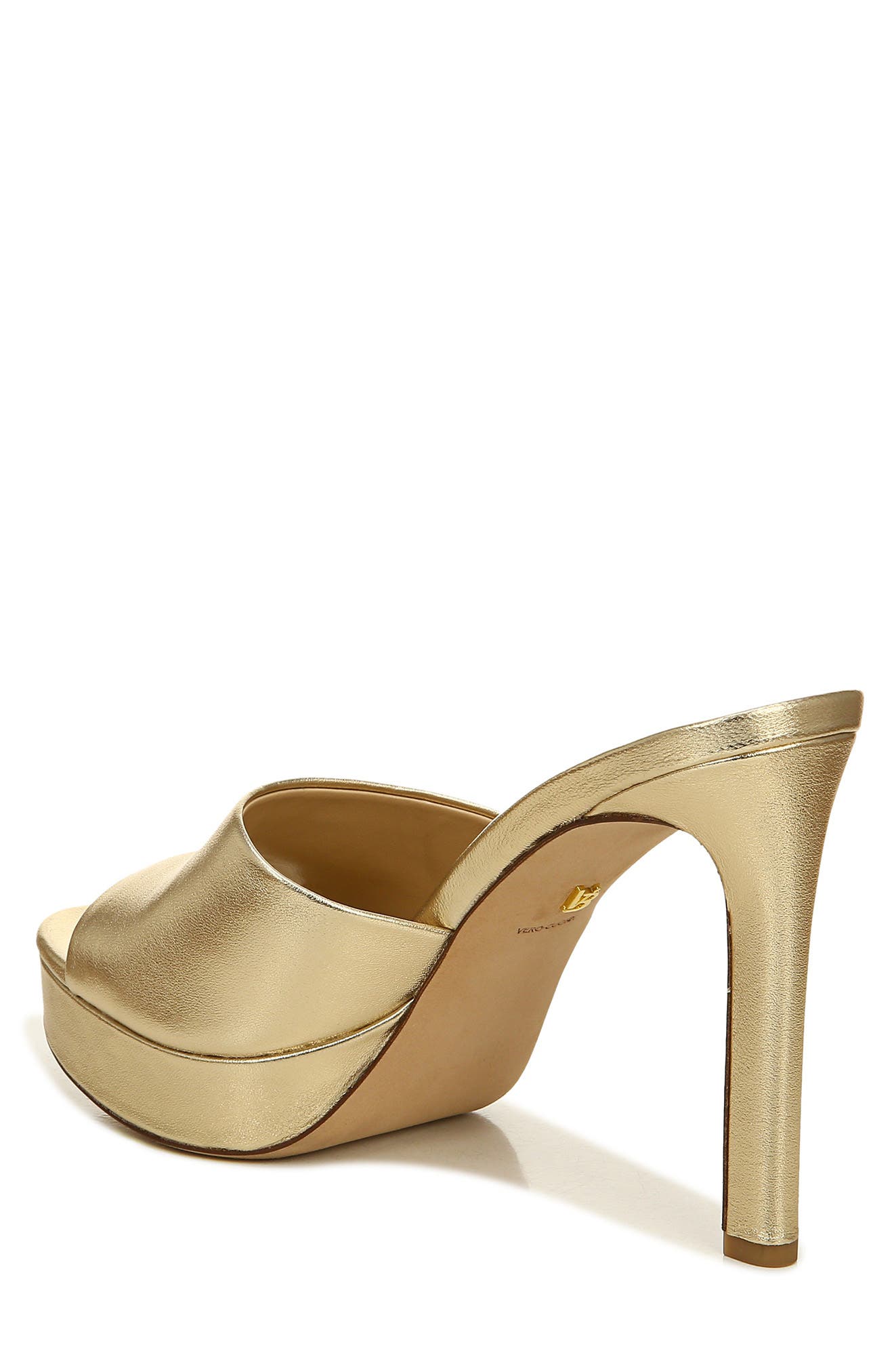 Dali Platform Stiletto Sandal, Alternate, color, LIGHT GOLD