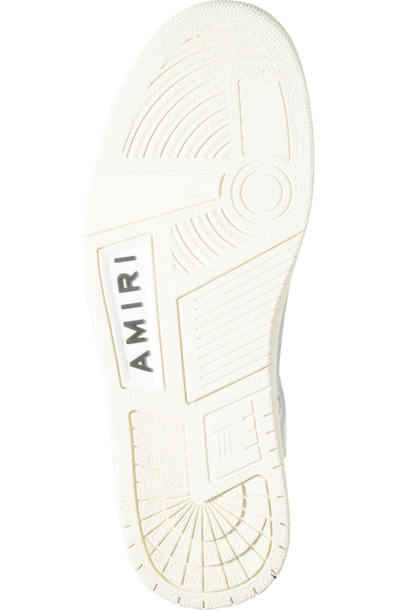 AMIRI Skeleton Low Top Sneaker, Alternate, color, White/ White/ Vintage