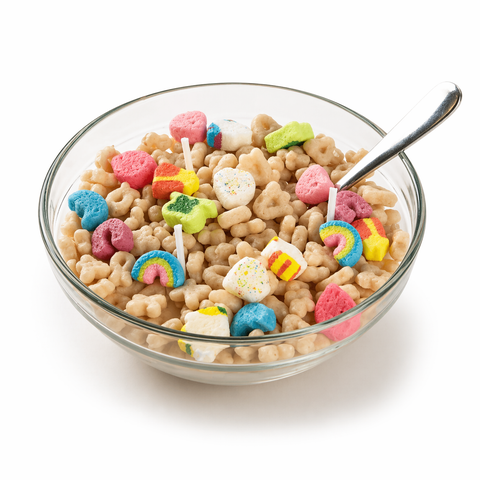 Lucky Charms Cereal Candle 2.0