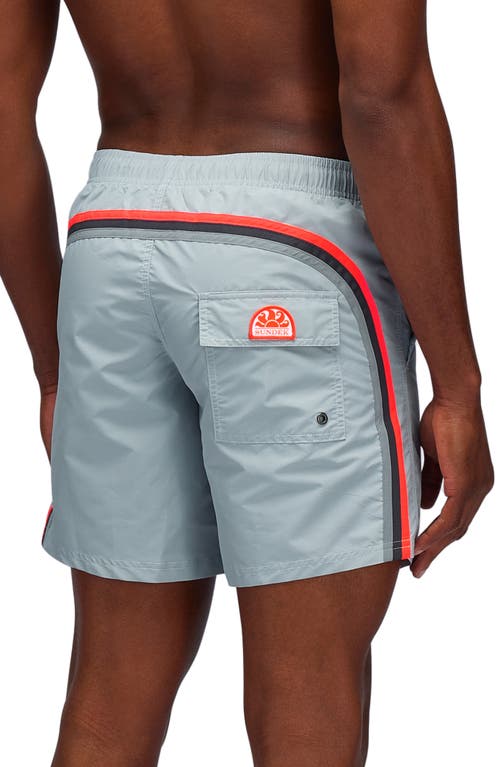 Sundek Classic Swim Trunks In Cloud