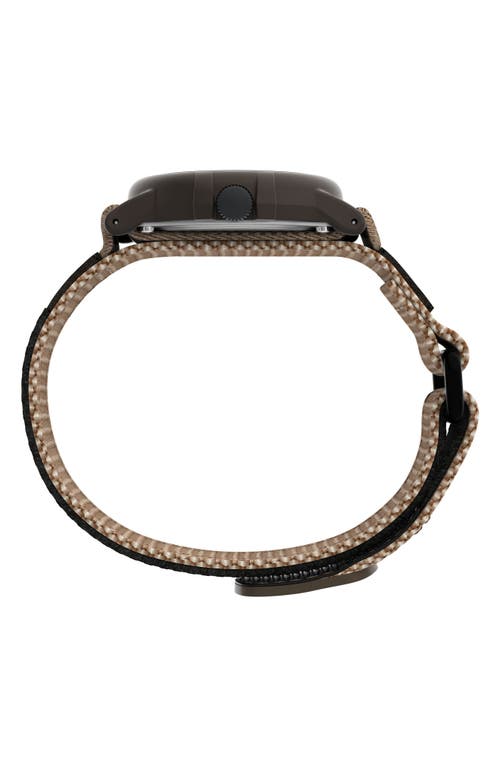 Timex ® X Peanuts Camper Ski Webbing Strap Watch, 38mm In Brown