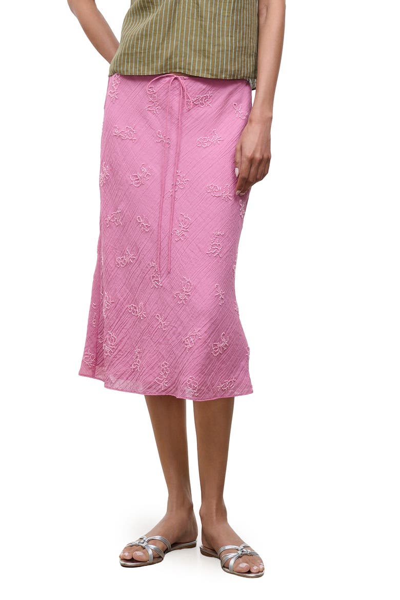 Lucia Beaded Floral Skirt, Main, color, FLIRT