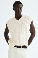 H&M Relaxed-fit Cotton Sweater Vest