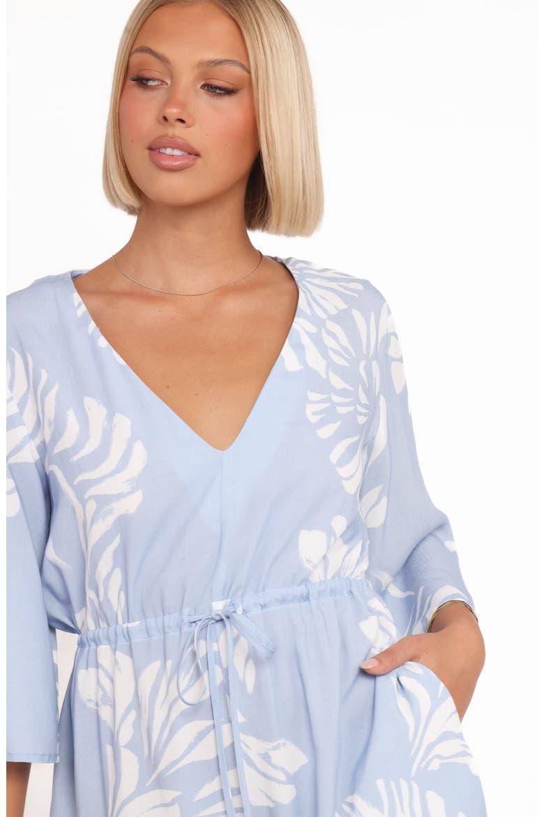Tiff Shell Print Romper, Alternate, color, SHELL PRINT