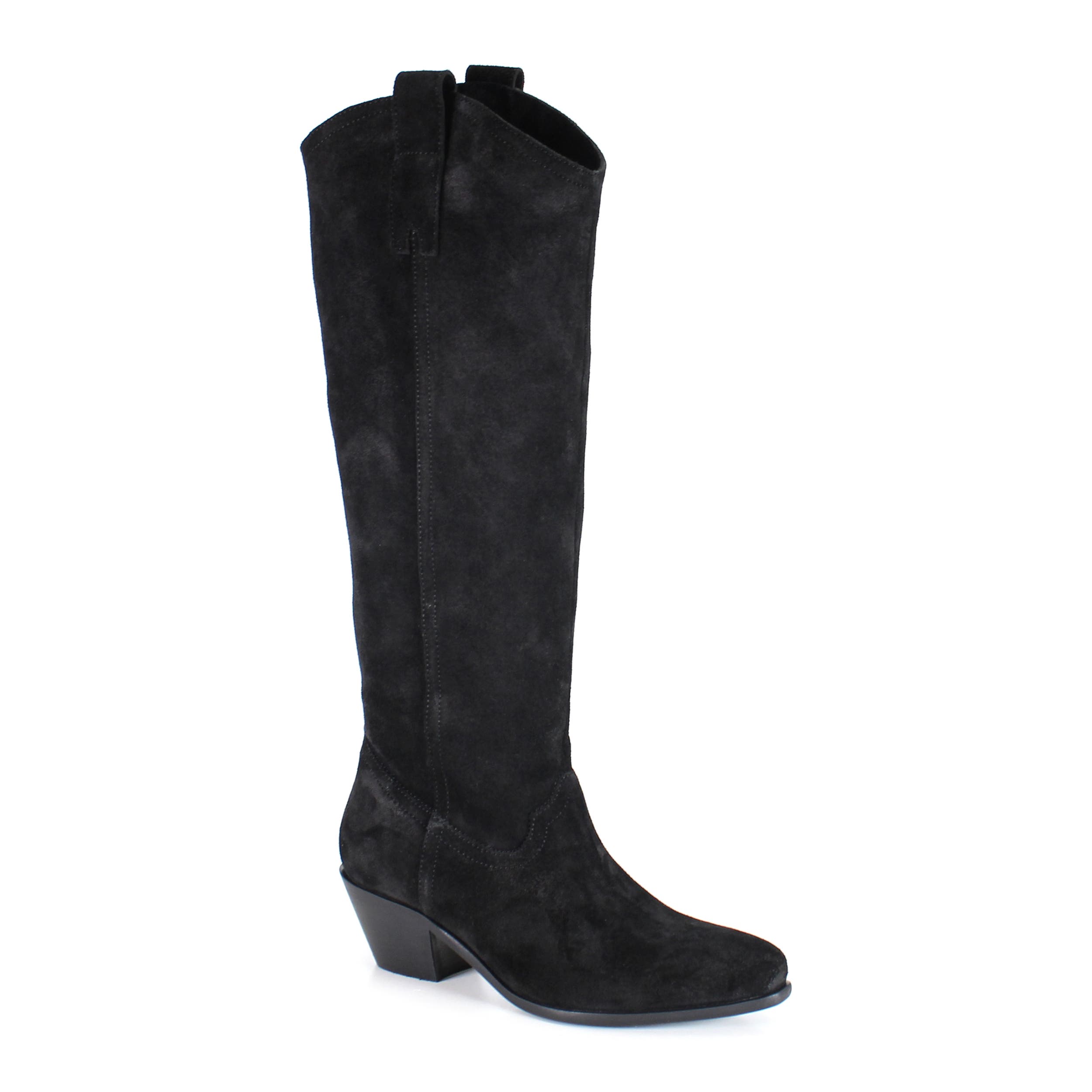Diba True AME THYST Suede Knee High Boot, Main, color, Black