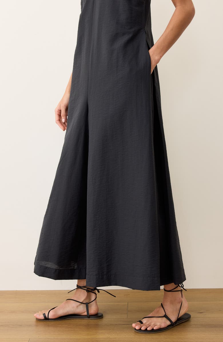 Marine Layer Cari V-Neck Wide Leg Jumpsuit, Alternate, color,