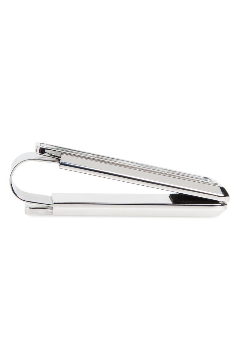 Mother-of-Pearl Inlay Money Clip, Alternate, color, GRAY