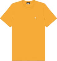Dalix Mens Lil Heart Midweight Cotton Tee