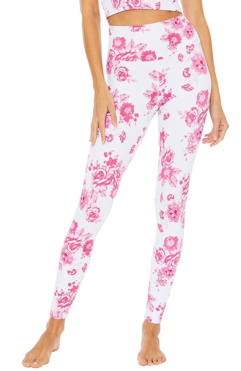 Beach Riot Katya Floral Print Leggings, Main, color, 