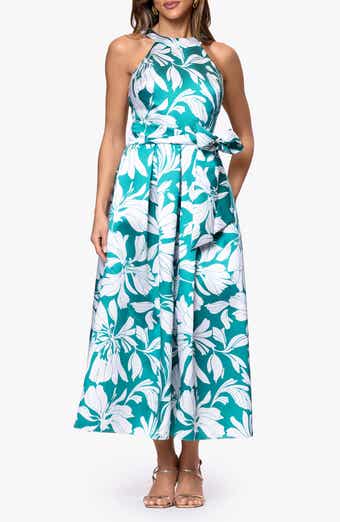 Betsy & Adam Mikado Midi Dress