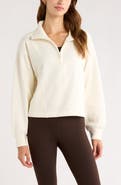 Zella Ultracozy Fleece Half Zip Pullover