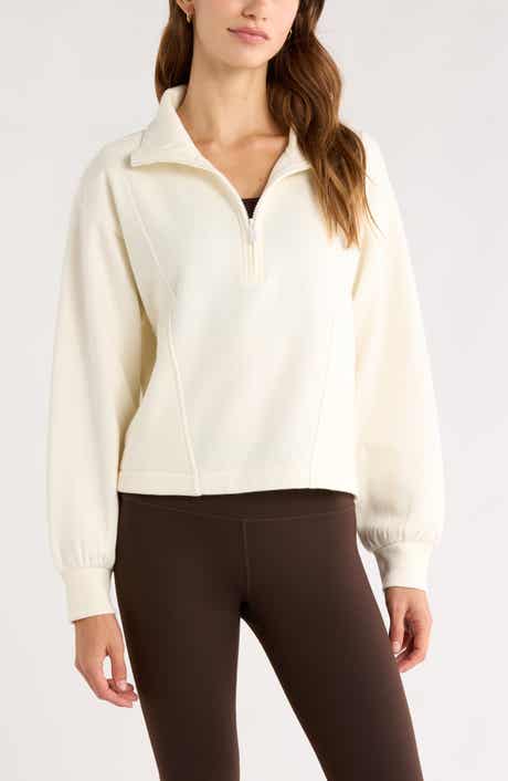 Zella Ultracozy Fleece Half Zip Pullover