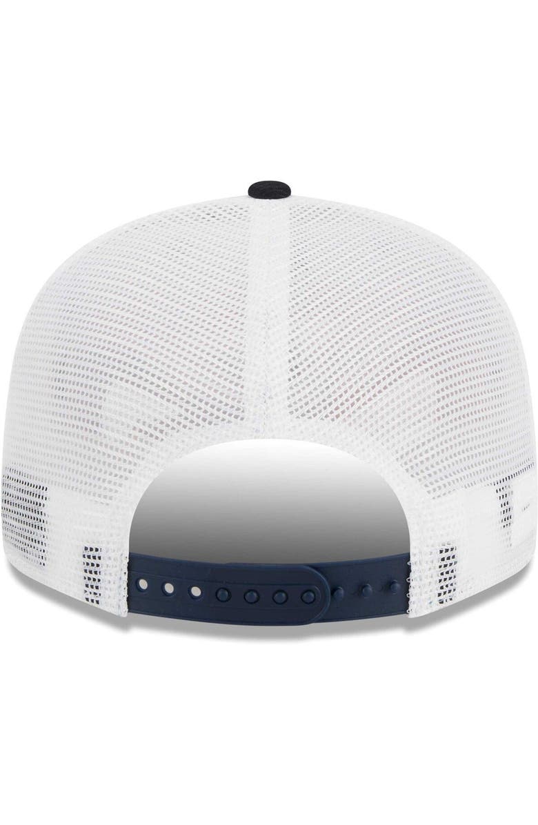 New Era Men's New Era Navy Detroit Tigers Tear Trucker 9FIFTY Snapback Hat, Alternate, color, 