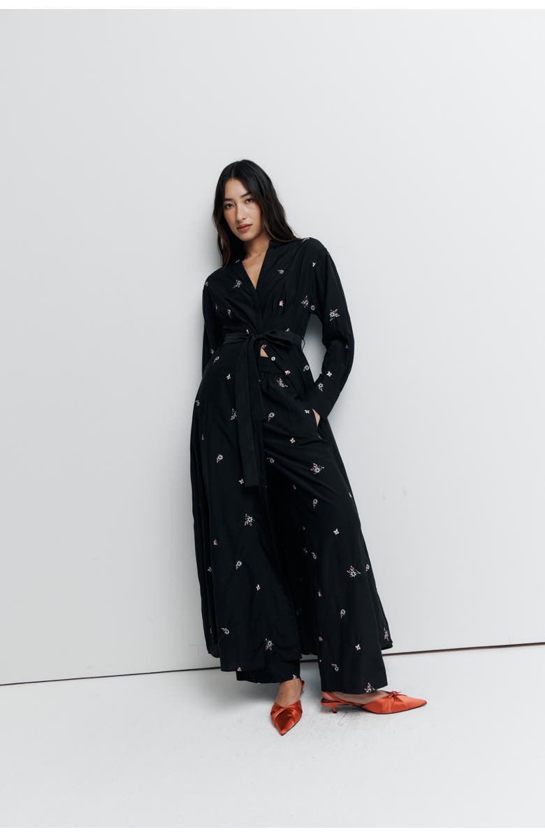 Romy Lola Shirt Dress, Main, color, Nightshade Bloom