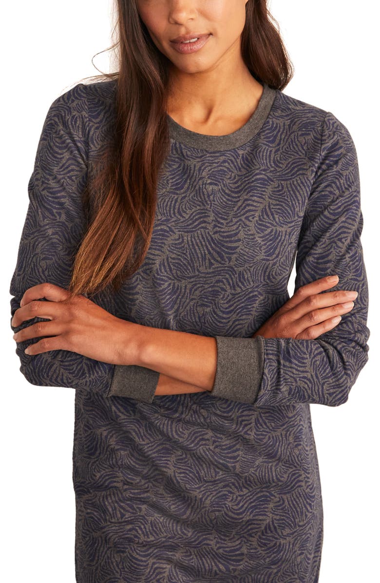 Boden Crewneck Sweatshirt Dress, Alternate, color, 