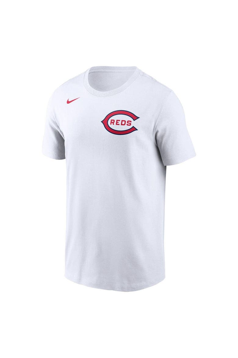 Men's Nike Mike Moustakas White Cincinnati Reds 2022 Field of Dreams Name & Number T-Shirt, Alternate, color, White