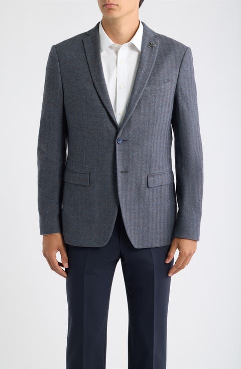 Varick Herringbone Sport Coat
