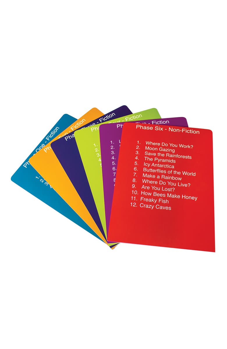 Junior Learning Decodable Reader Holders, Alternate, color, Multicolored