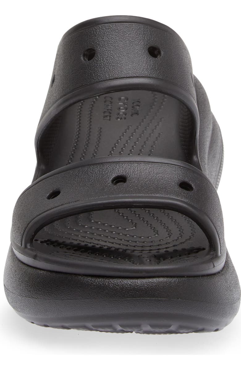 CROCS Gender Inclusive Classic Crush Slide Sandal, Alternate, color,