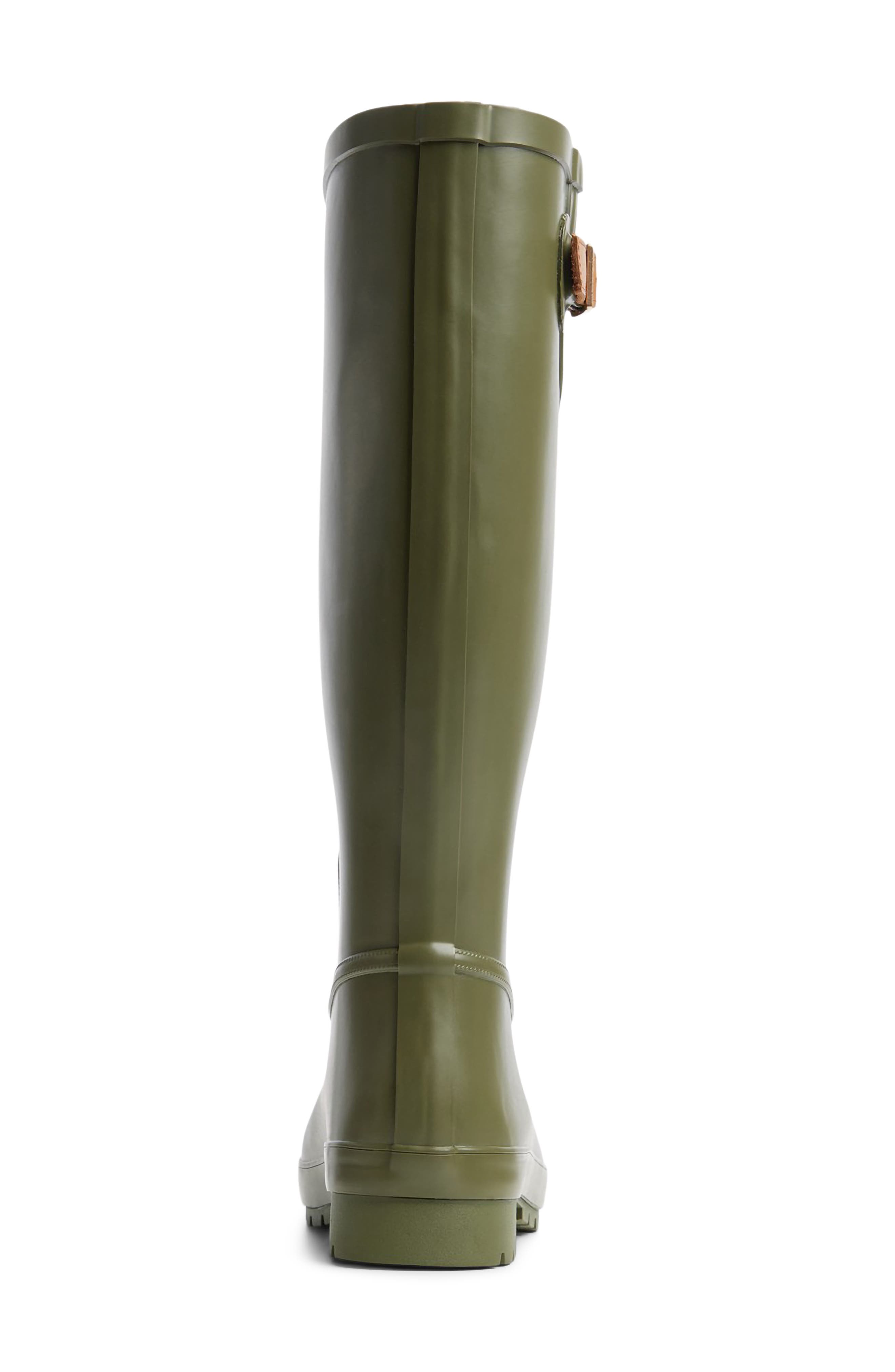 Drizzle Tall Rain Boot, Alternate, color, KHAKI