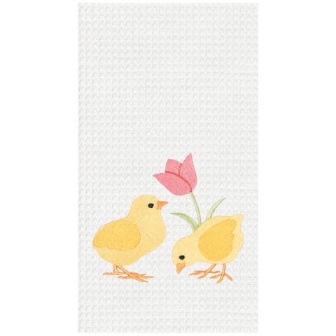 Chicks & Tulip Towel