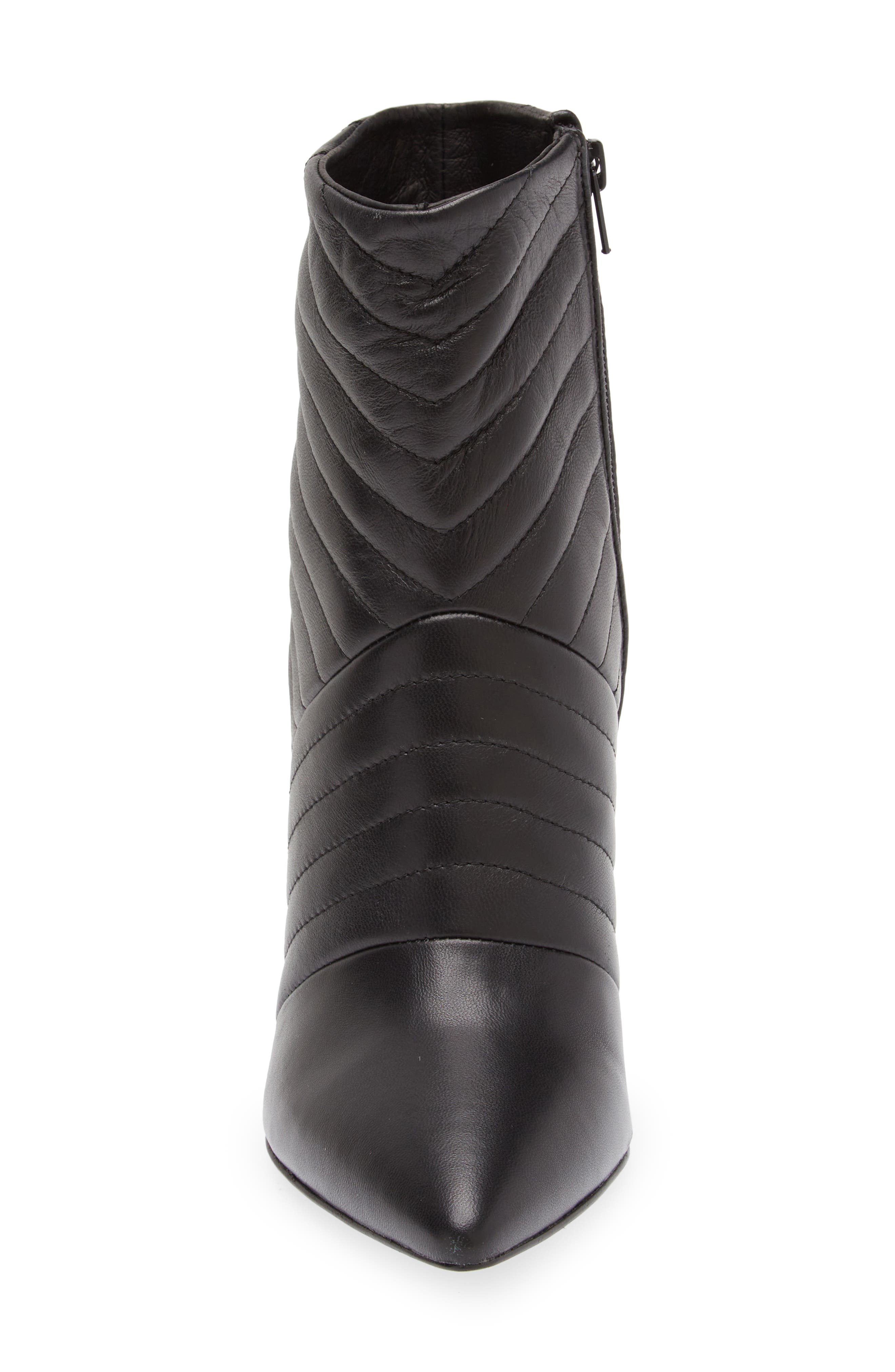 KOKO + PALENKI Astrology Quilted Pointed Toe Bootie, Alternate, color, 