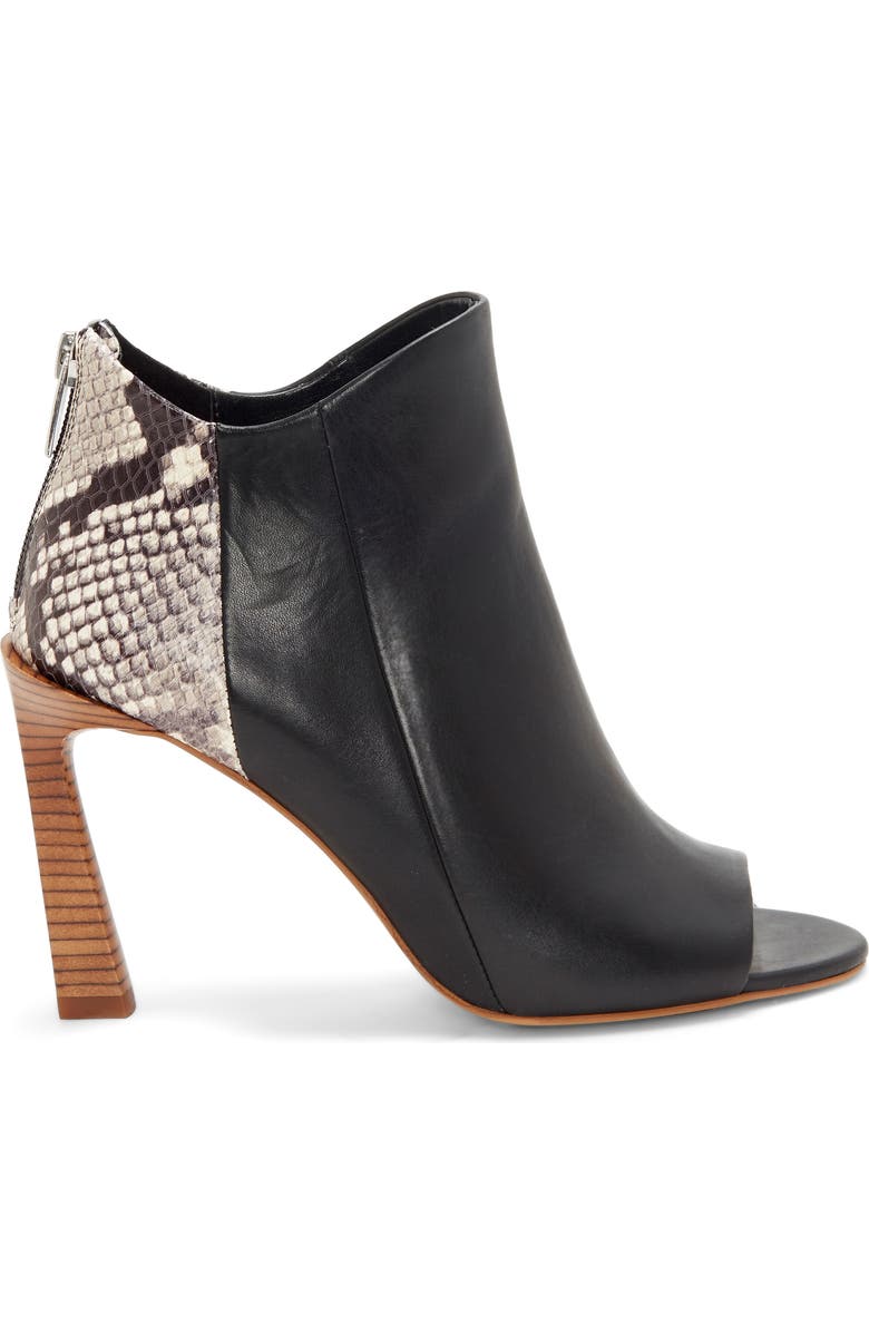 Vince Camuto Artiziana Open Toe Bootie, Alternate, color,