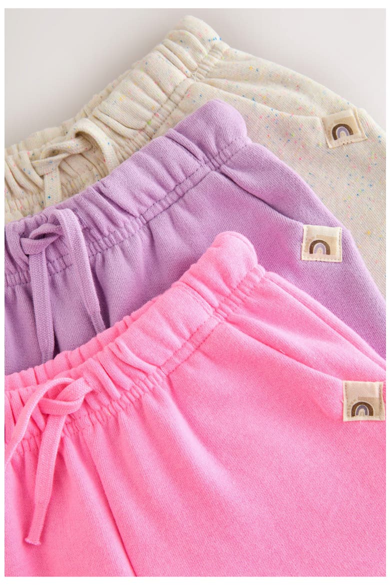 Kids' Assorted 3-Pack Joggers, Alternate, color, PINK MULTI