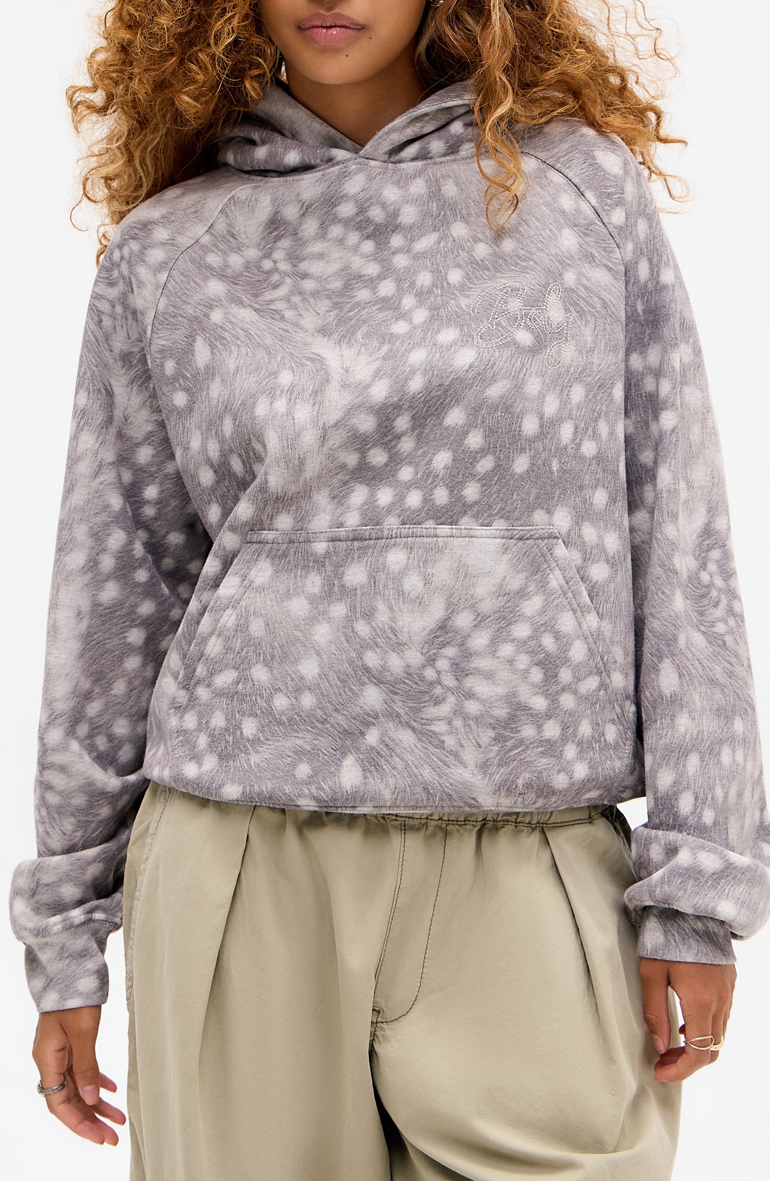 BDG Urban Outfitters Deer Print Hoodie