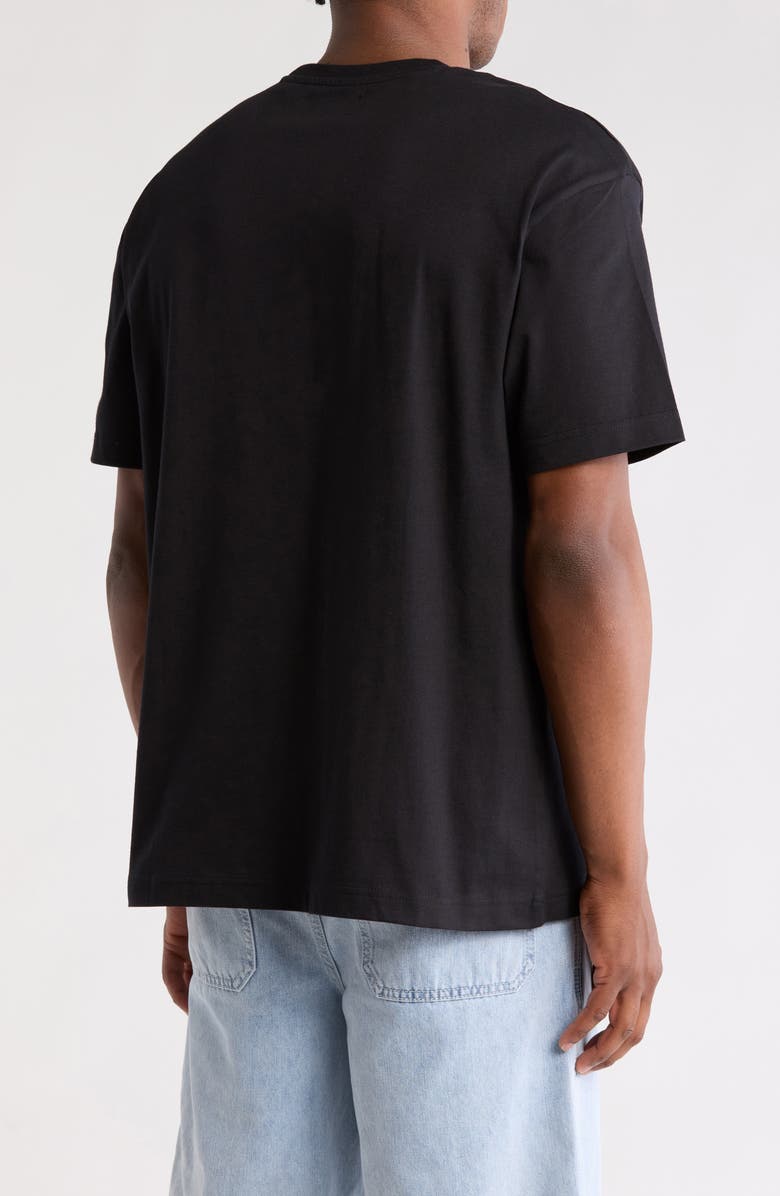 CAT WWR Classic Logo Cotton Graphic T-Shirt, Alternate, color, Pitch Black