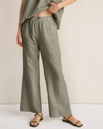 Haven Well Within Organic Cotton Linen Drawstring Pants