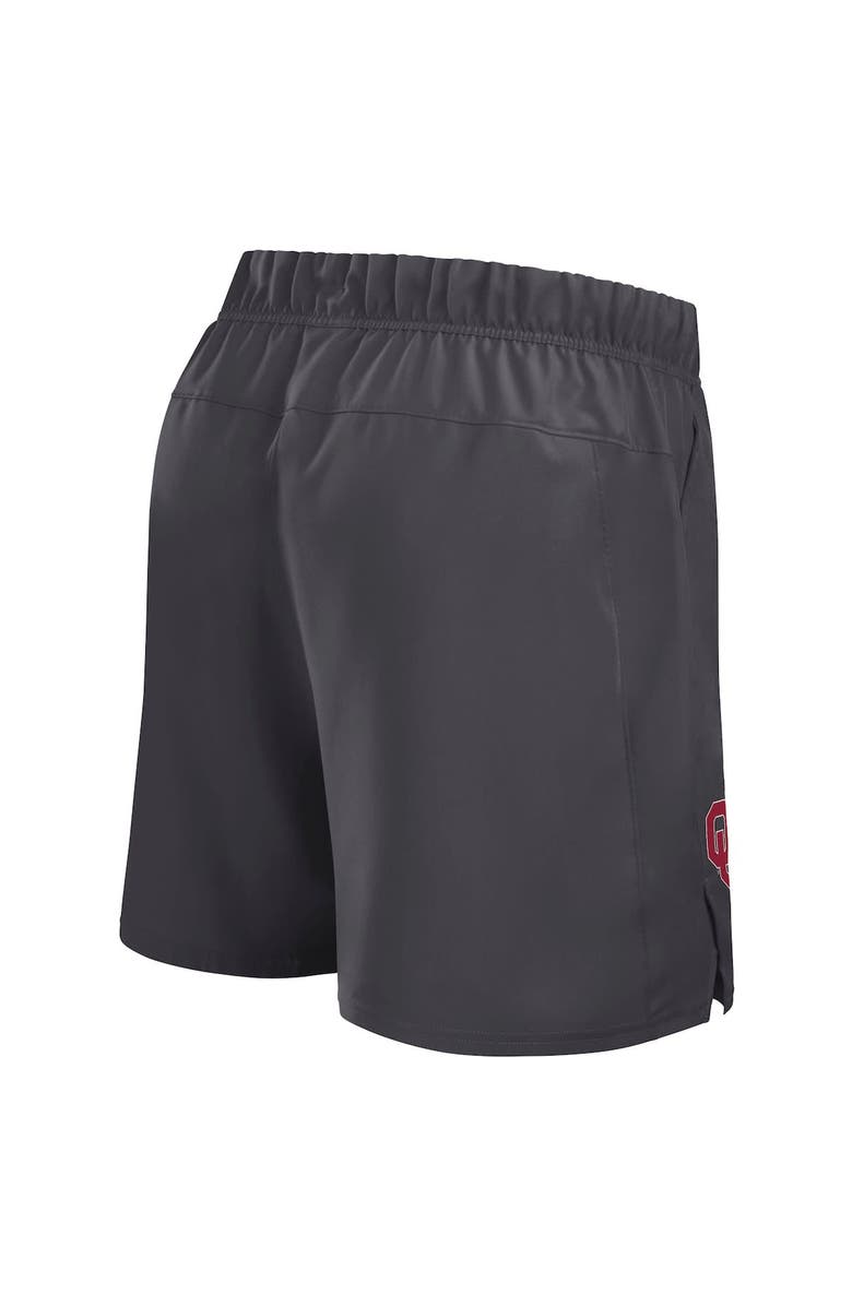 Jordan Brand Men's Jordan Brand Gray Oklahoma Sooners Primetime Woven Victory Performance Shorts, Alternate, color, Gray