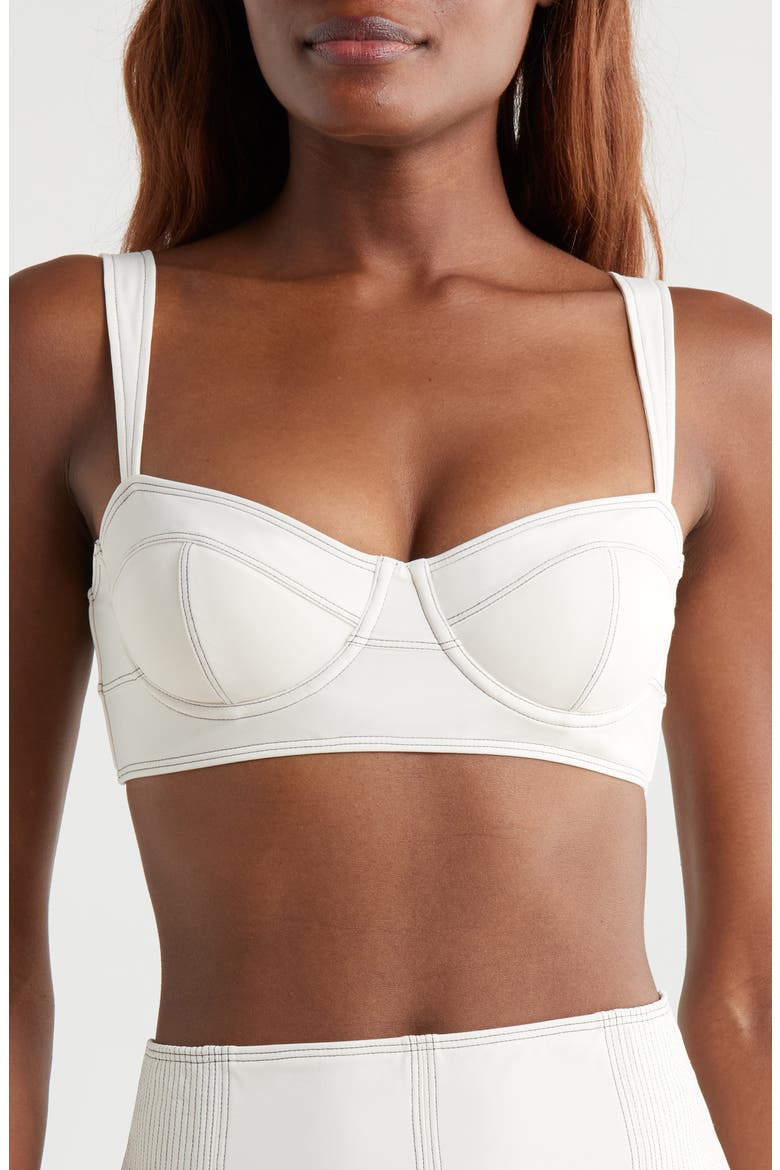 Ravello Underwire Bikini Top, Main, color, COWRIE