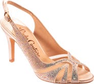 LADY COUTURE Rhinstone Slingback Sandal